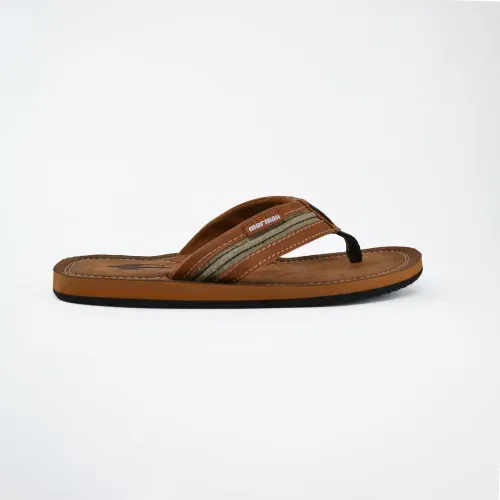 Chala Hombre Modelo Garopaba - Rustica Suede Desgastada Café