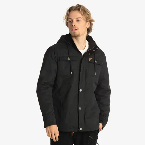 Chaqueta Gamulan Paper con capucha y bolsillos