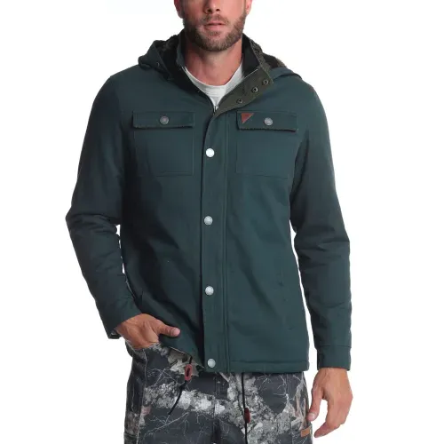 Chaqueta Gamulan con capucha y bolsillos