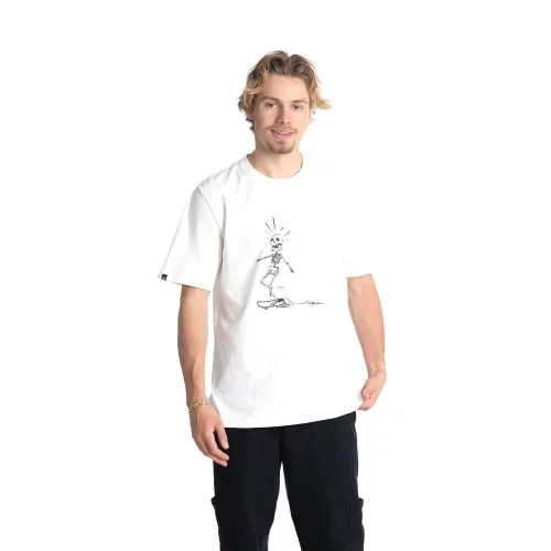 Polera Masculina Básica manga corta con estampado central