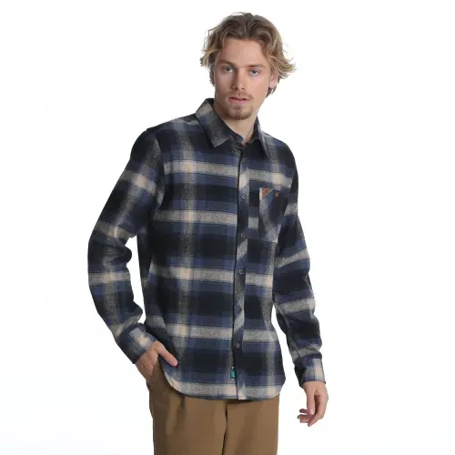 Camisa Surfer con botones y bolsillo en pecho