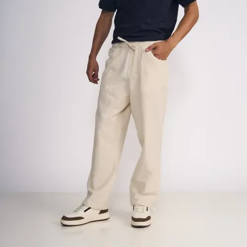 Pantalon Masculino Cargo Con Pretina Elasticada Y Bota Ajustable